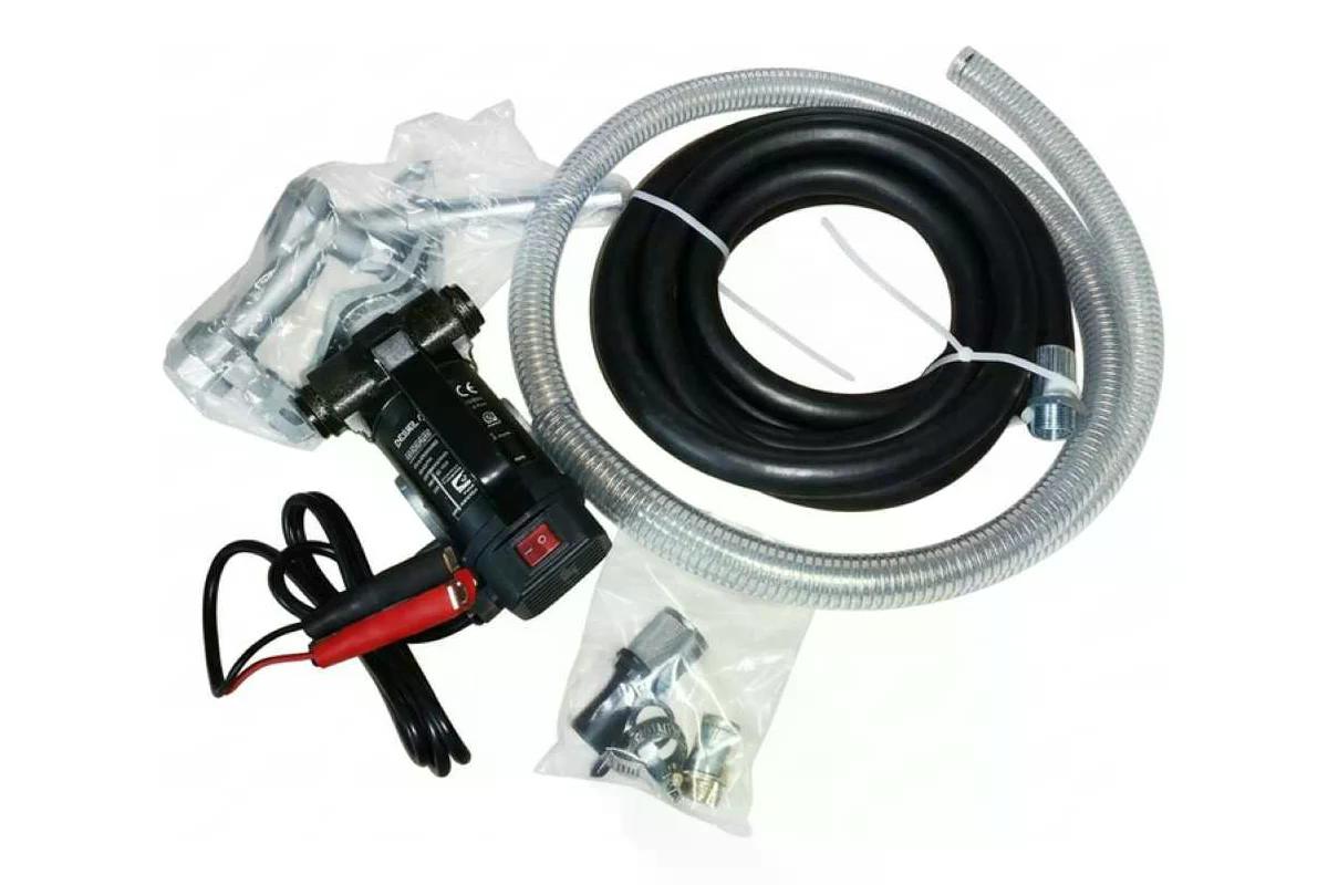 Комплект для перекачки топлива PETROPUMP ETS-40(M) 12В мобильный ДТ, 40 л/мин PP330511