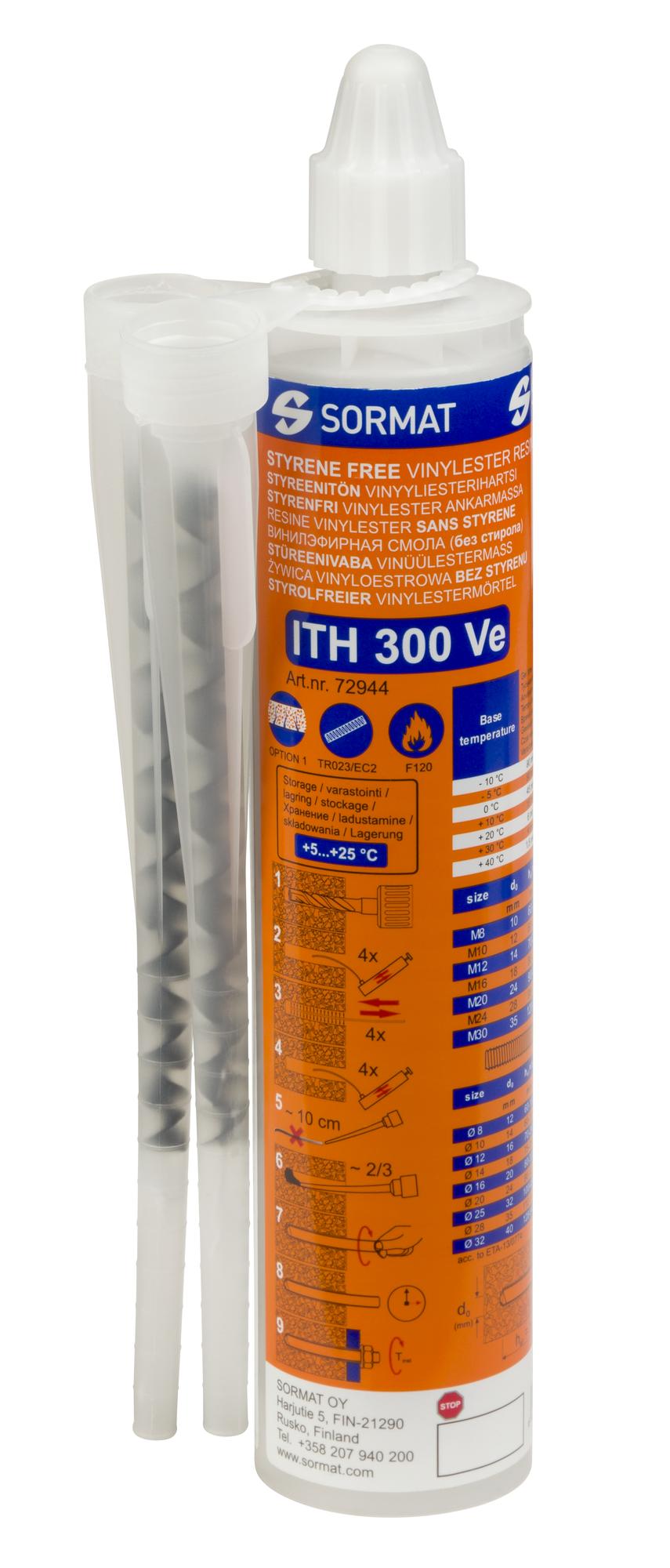 Инжекционная масса SORMAT ITH 300 VE на основе винилэстера 9640072944 9640072944