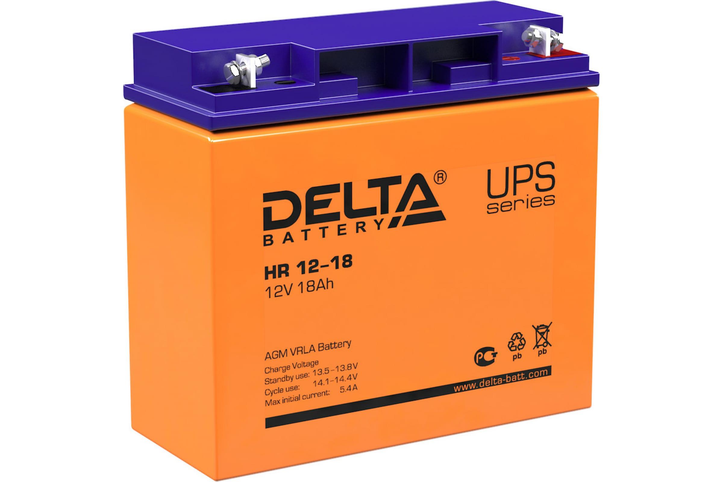 Аккумулятор Delta HR 12-18