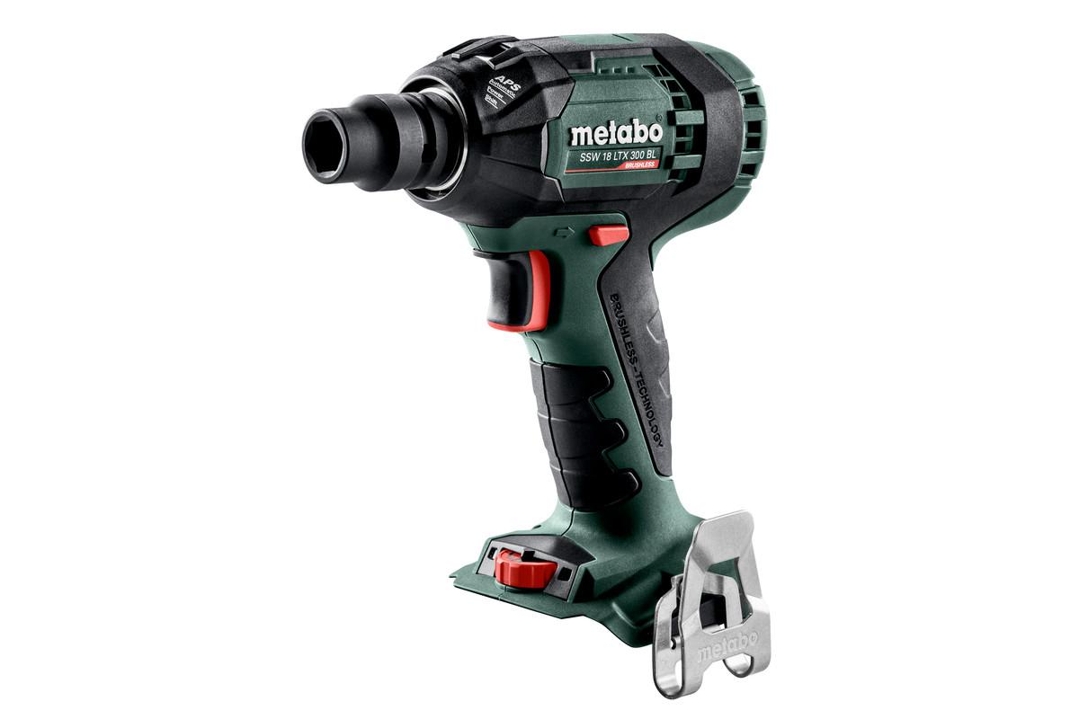 Гайковерт аккумуляторный METABO SSW 18 LTX 300 BL ударный, бесщеточный без АКБ и З/У, Metaloc 602395840