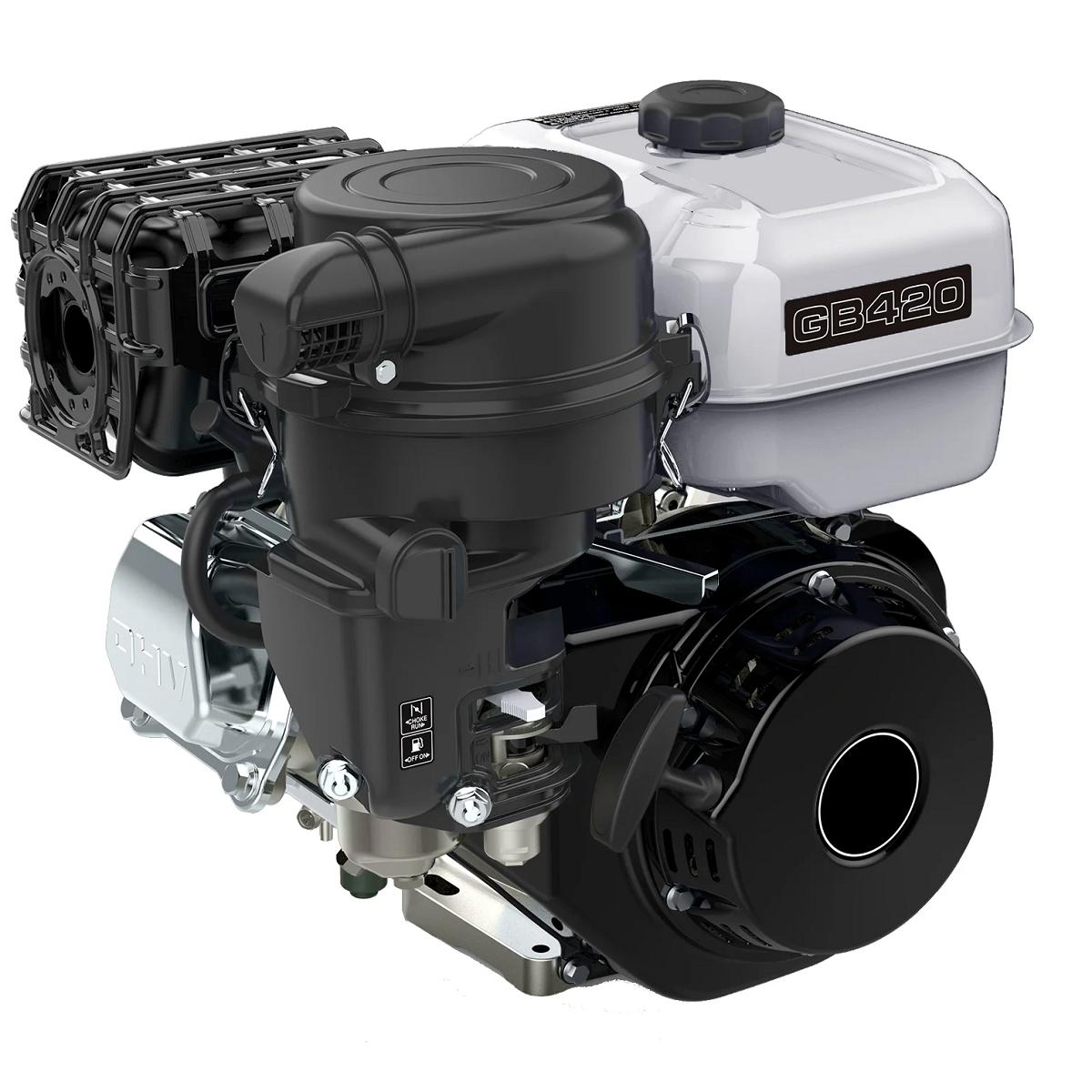Бензиновый двигатель Evoline GB 420 E 15 л.с. (вал 25 мм, электростартер) 1T90QS422EVO