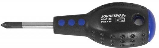 Отвертка крестовая JONNESWAY D04P060 FULL STAR, PH0 х 60 мм 047905
