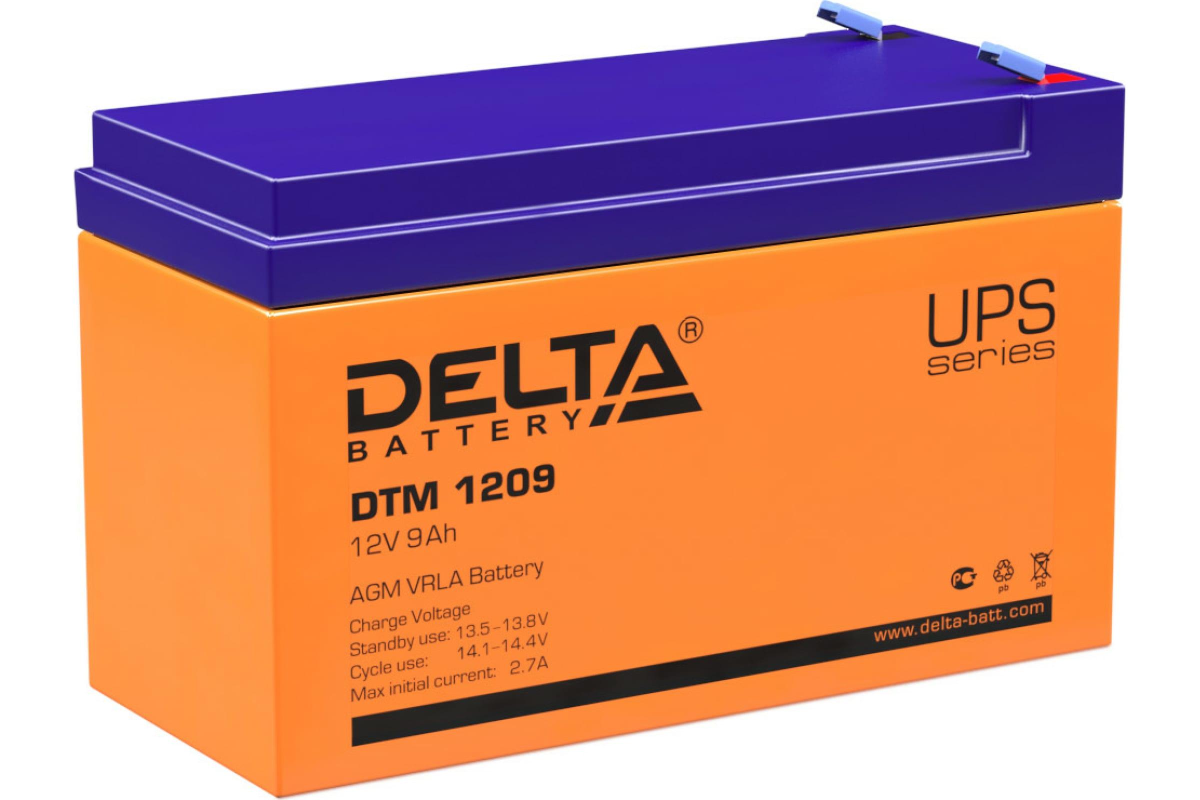 Аккумулятор Delta DTM 1209