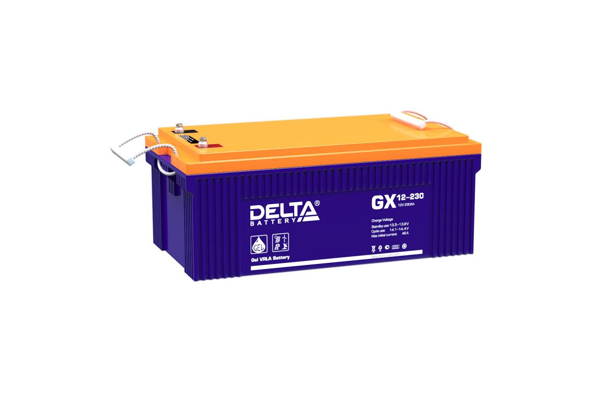 Аккумулятор Delta GX 12-230 (GEL)