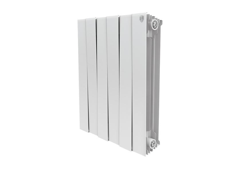 Радиатор отопления ROYAL THERMO PianoForte 500 - 8 секций биметалл Bianco Traffico НС-1176327