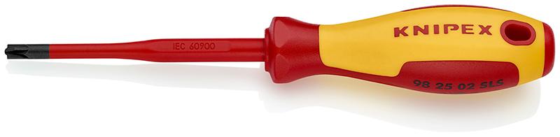 Отвертка крестовая диэлектрическая KNIPEX 982502SLS 1000 V, Plus/Minus Z KN-982502SLS