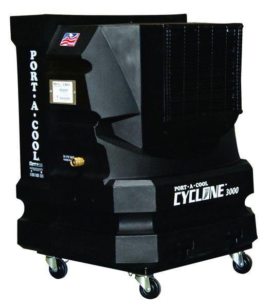 Промышленный испарительный охладитель PORT-A-COOL Cyclone 3000 (черный) PACCYC01-22050 PACCYC01-22050