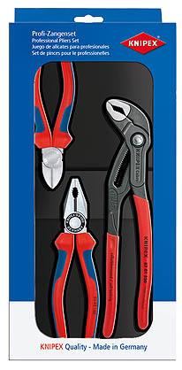 Набор слесарных инструментов KNIPEX Bestseller 3 предмета 002009V01 KN-002009V01