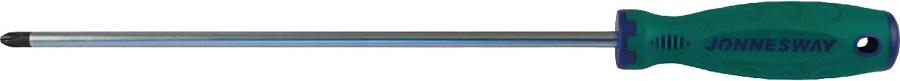 Отвертка крестовая JONNESWAY D71P2150 ANTI-SLIP GRIP, PH2 x 150 мм