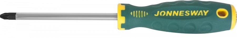 Отвертка крестовая JONNESWAY D71Z060 POZIDRIV® ANTI-SLIP GRIP, PZ0 x 60 мм
