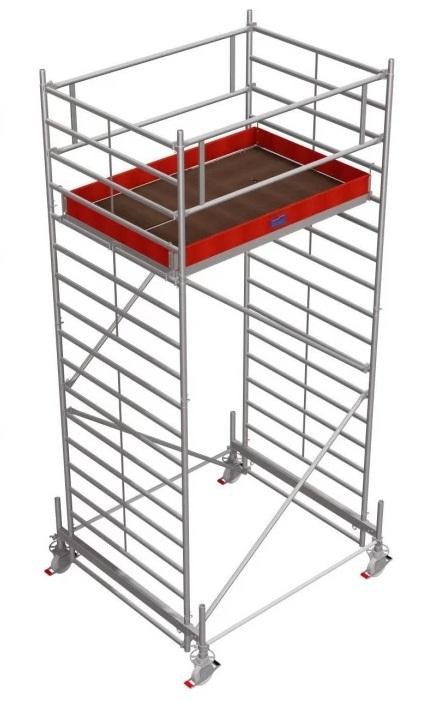 Вышка-тура алюминиевая KRAUSE STABILO 500 Н- 5,4 м 735065 735065