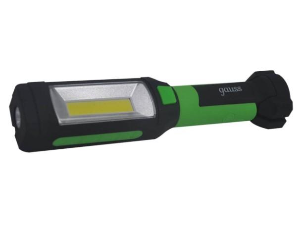 Фонарь GAUSS GFL504 рабочий 4w 210lm 4xaaa led GF504