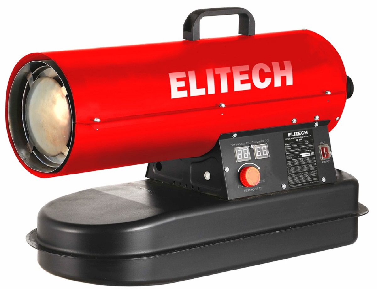 Тепловая пушка на дизтопливе прямого нагрева ELITECH ДП 15 208272