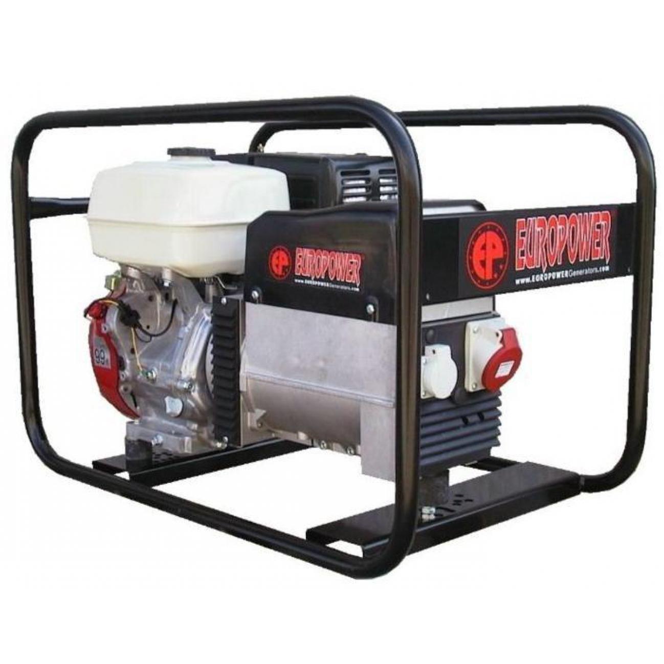 Генератор бензиновый EUROPOWER EP 6500 T трехфазный SA0950642-S2