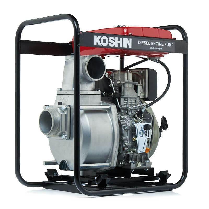 Мотопомпа дизельная KOSHIN STY-100D для грязной воды