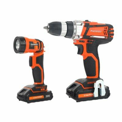 Аккумуляторный шуруповерт PATRIOT BR 204 Li LED 180201492