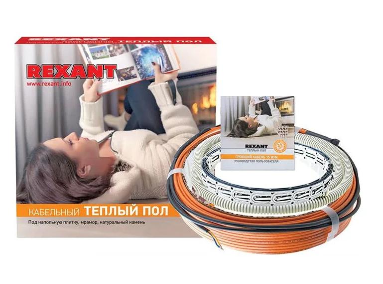 Комплект теплого пола REXANT Standard RND -60-900 (в стяжку) двухжильный нагревательный кабель 51-0517-3