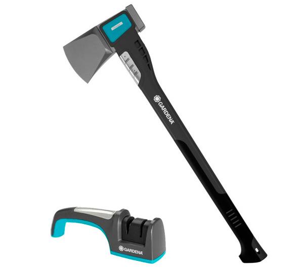 Топор-колун малый GARDENA 1600 A + Заточной комплект 08718-30.000.00 08718-30.000.00