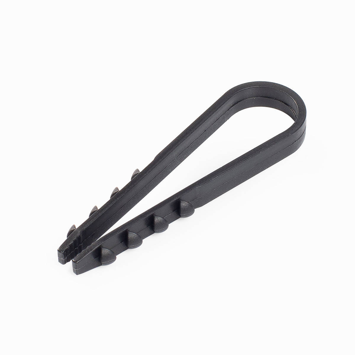 Дюбель-хомут FORTISFLEX ДХ 19–25 черный, 100шт. 59566
