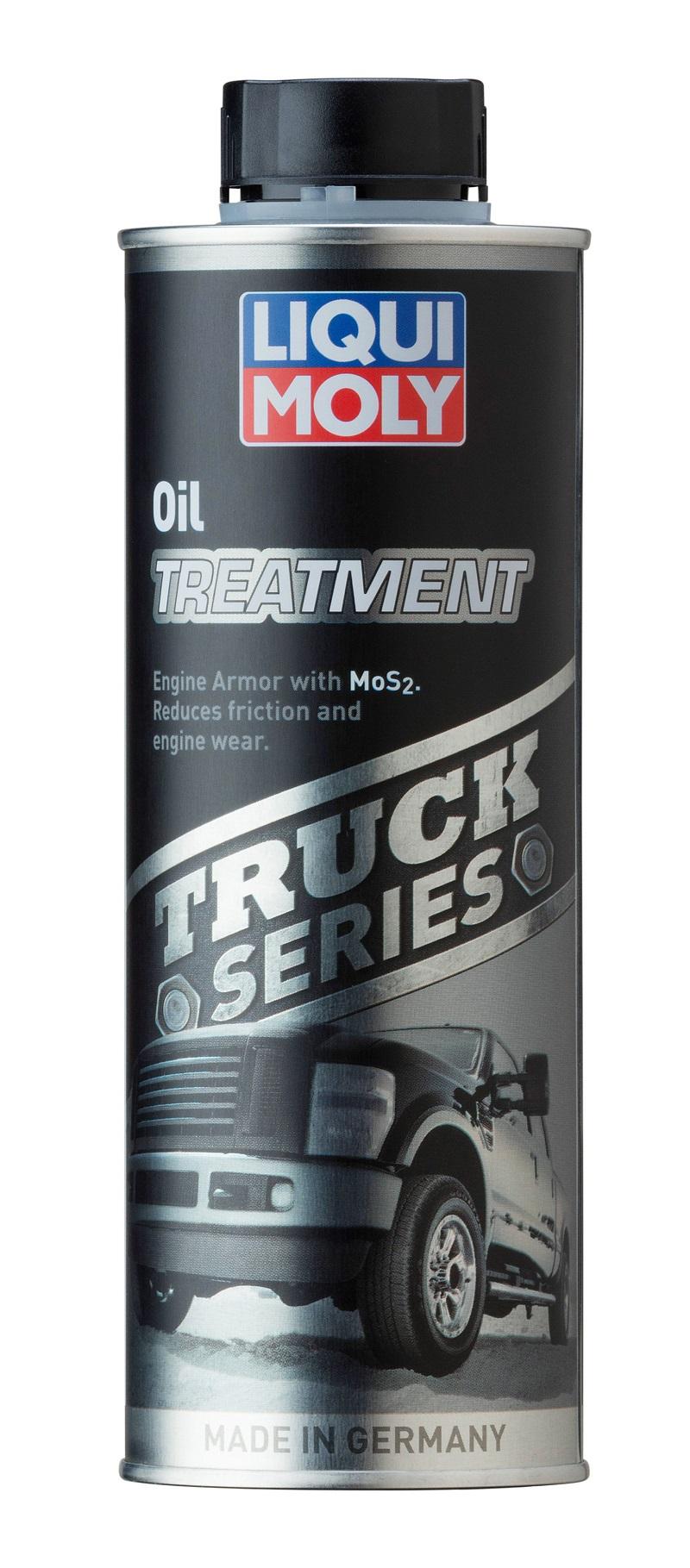 Присадка антифрикционная с дисульфидом молибдена LIQUI MOLY Truck Series Oil Treatment 0,5 л. 20998 для тяжелых внедорожников и пикапов 20998