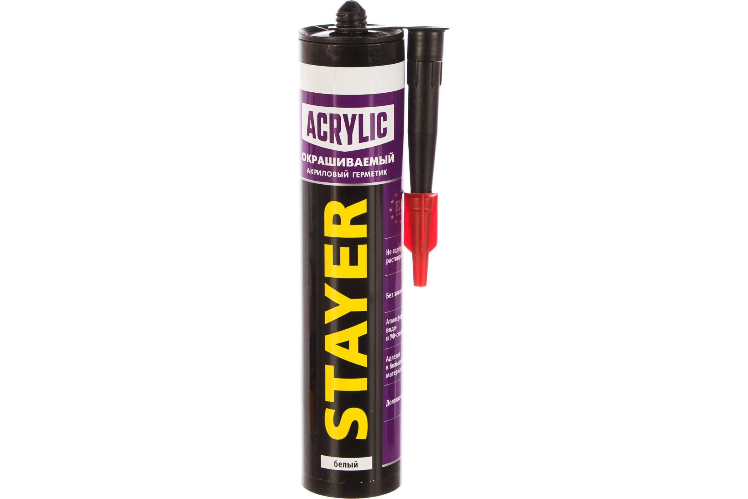 Герметик STAYER MASTER акриловый, белый 41211-0_z01