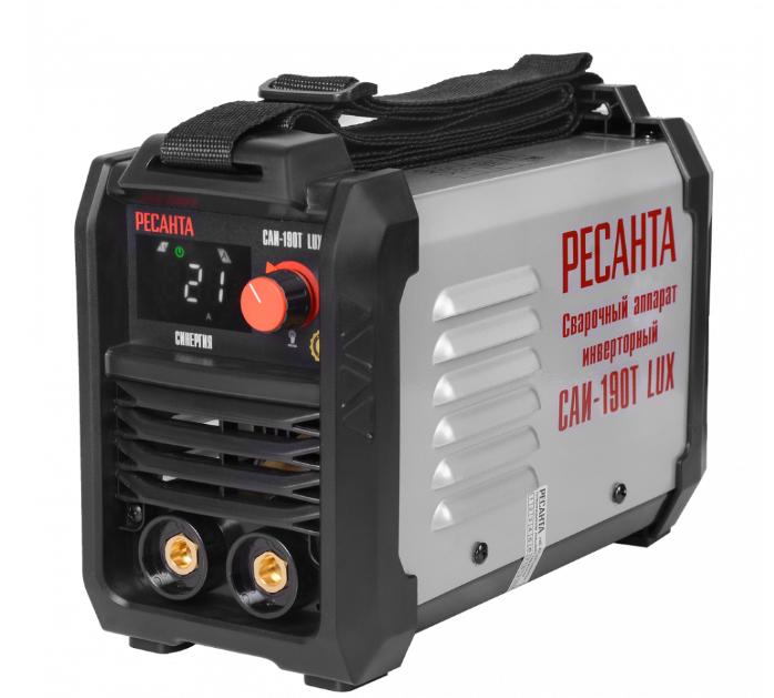 Сварочный аппарат инверторный Ресанта САИ 190Т LUX 65/70
