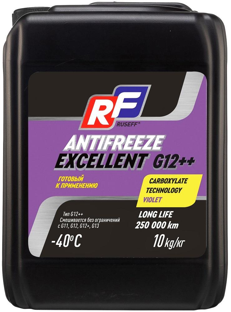 Антифриз RUSEFF EXCELLENT G12++ фиолетовый 10 л 17365N 17365N