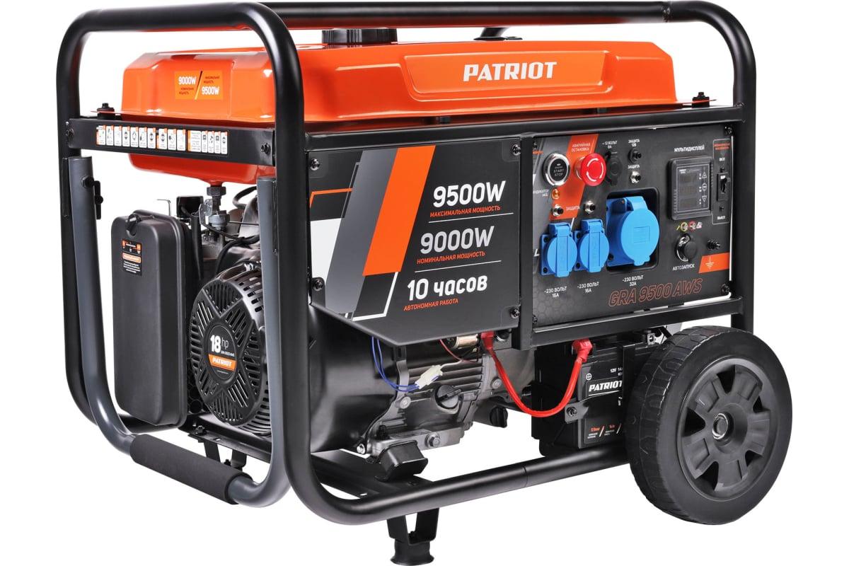 Генератор бензиновый PATRIOT GRA 9500AWS 472102195