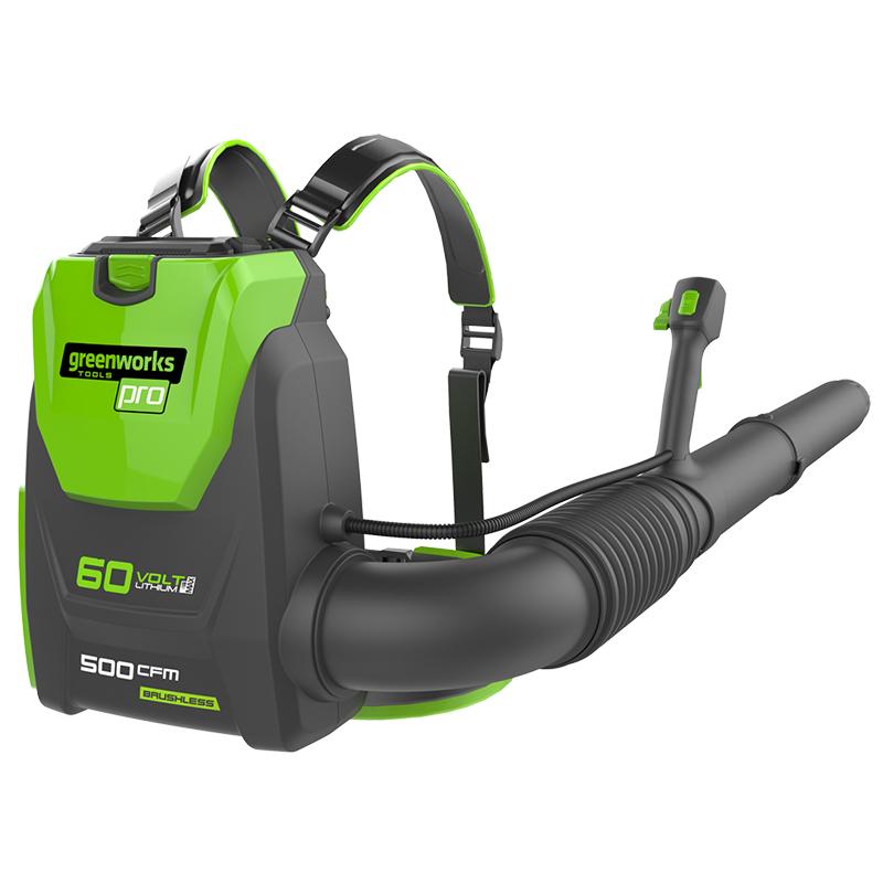 Воздуходувка аккумуляторная GREENWORKS GD60BPB ранцевая 60V, без АКБ и ЗУ 2402307