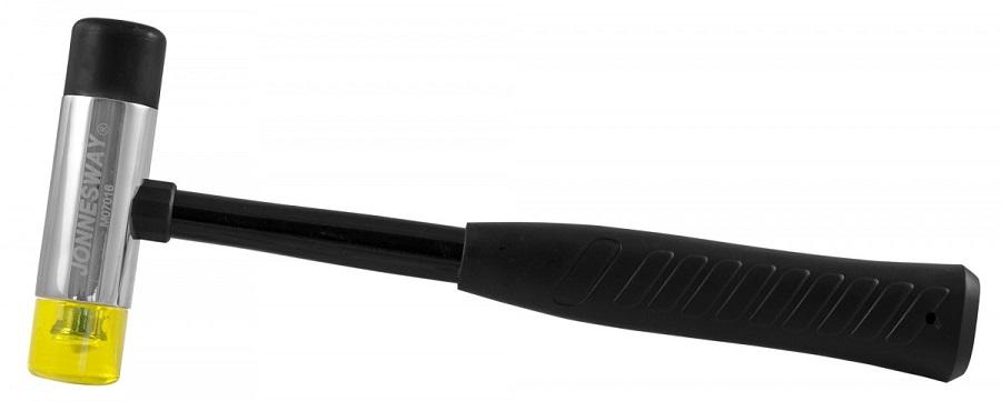 Молоток JONNESWAY M07016 с мягкими бойками и фиберглассовой ручкой, 840 гр. 049047