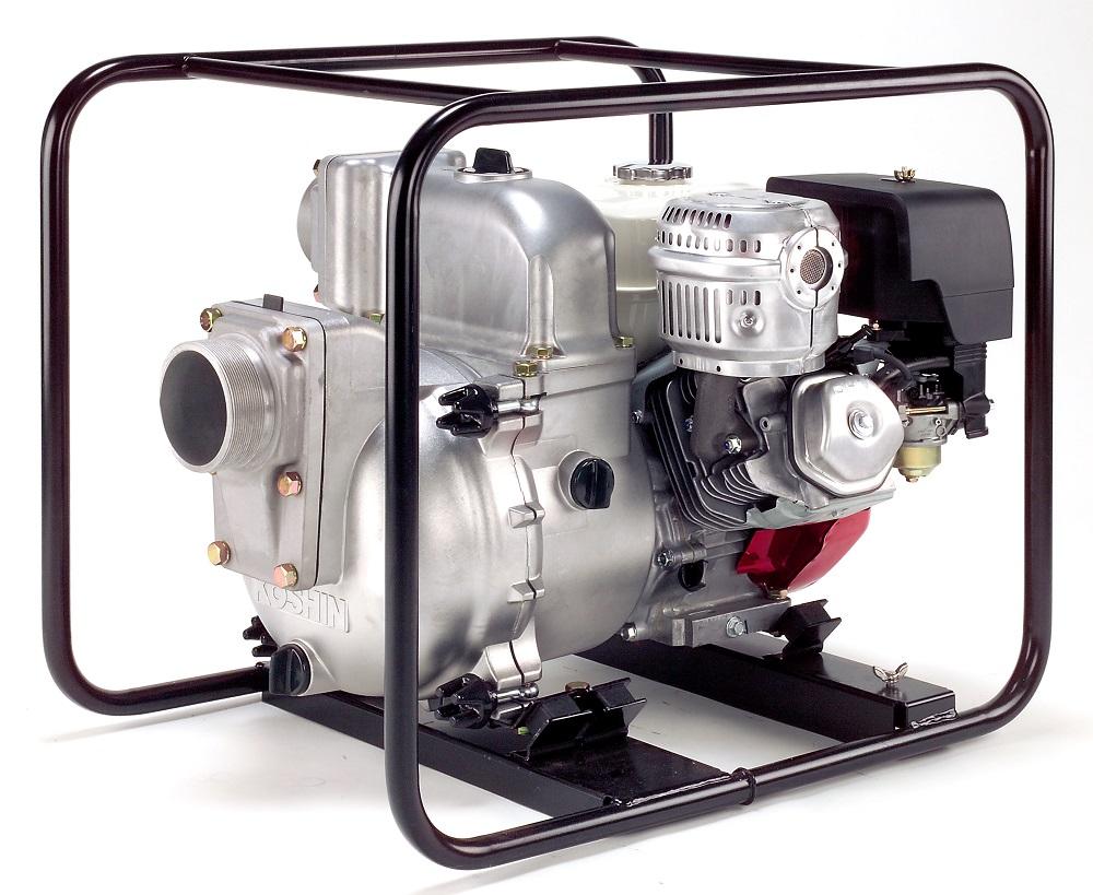 Мотопомпа бензиновая KOSHIN KTH 100X для грязной воды KTH-100X o/s