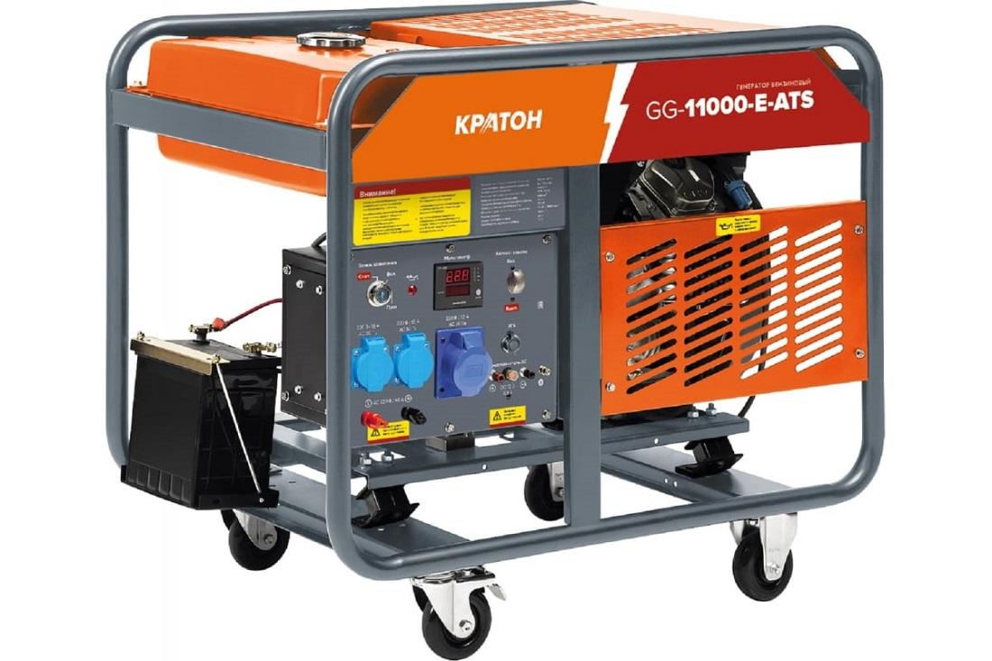 Генератор бензиновый КРАТОН GG-11000-E-ATS 3 08 01 046