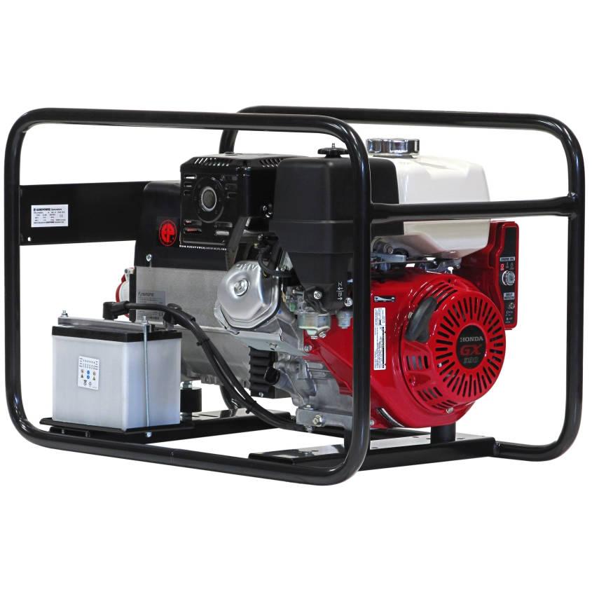 Генератор бензиновый EUROPOWER EP 6500 TE трехфазный 950000653-S9