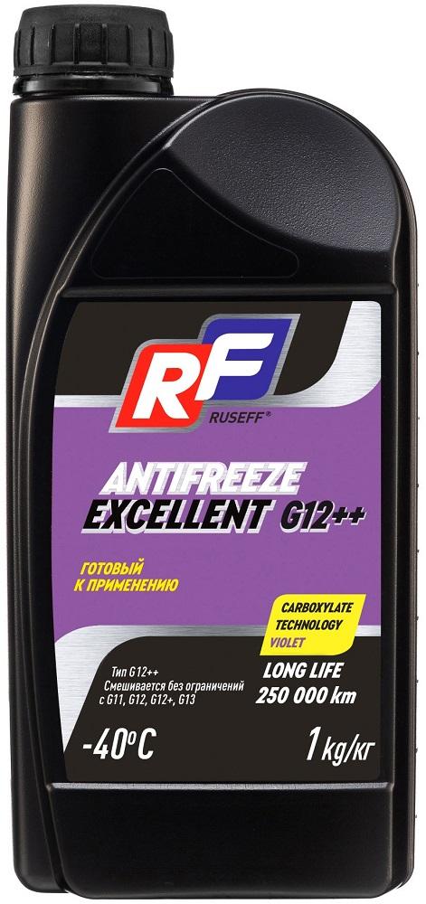 Антифриз RUSEFF EXCELLENT G12++ фиолетовый 1 л 17361N 17361N
