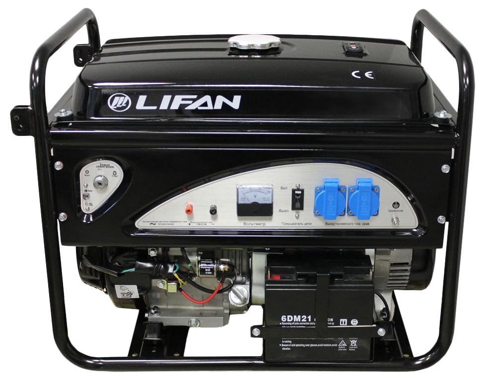 Генератор бензиновый LIFAN 6500Е (5GF-4) 6500E(5GF-4)