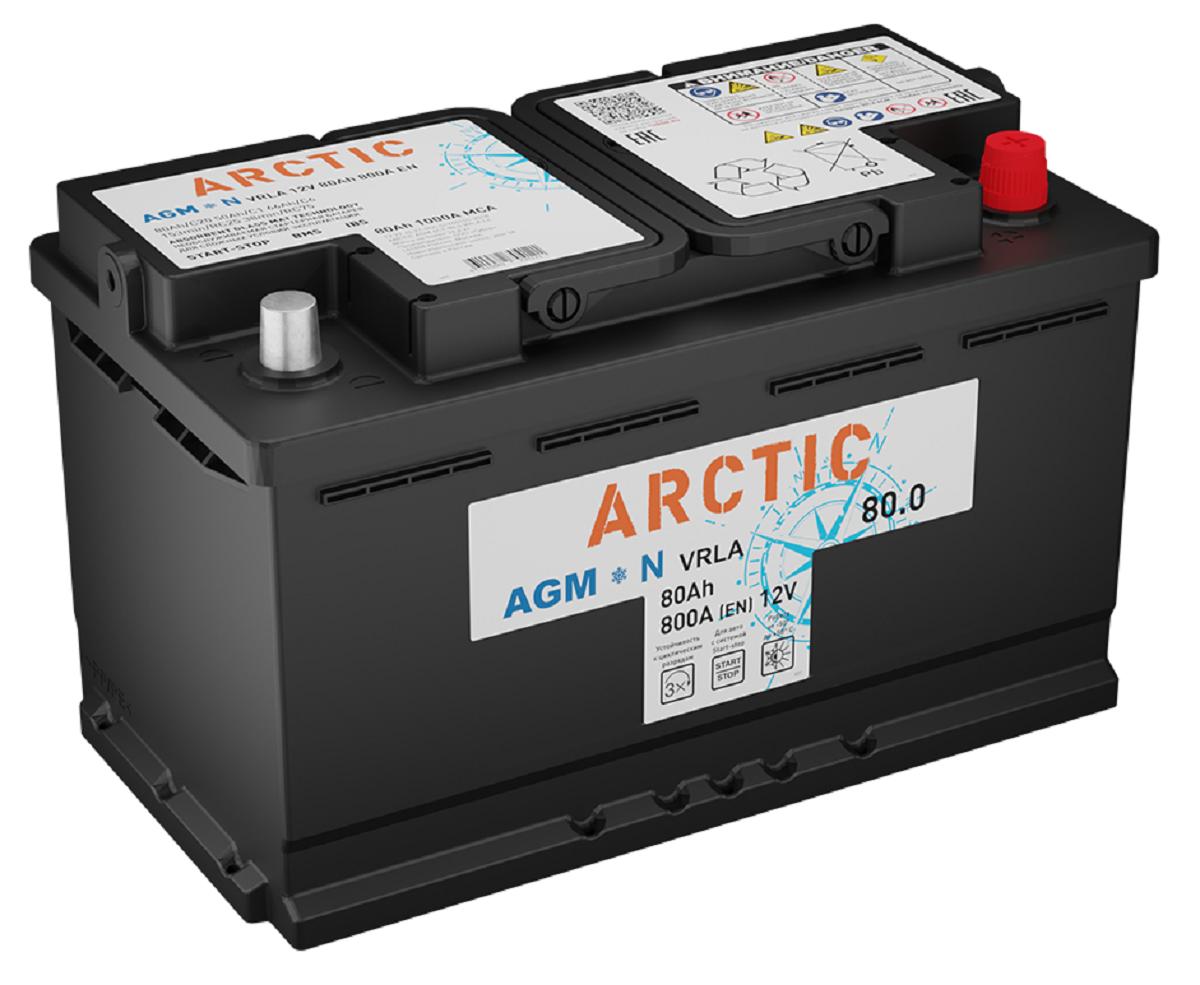 Аккумулятор ARCTIC AGM 80.0 VRLA L4 (О.П.) (315х175х190) 4610082704121