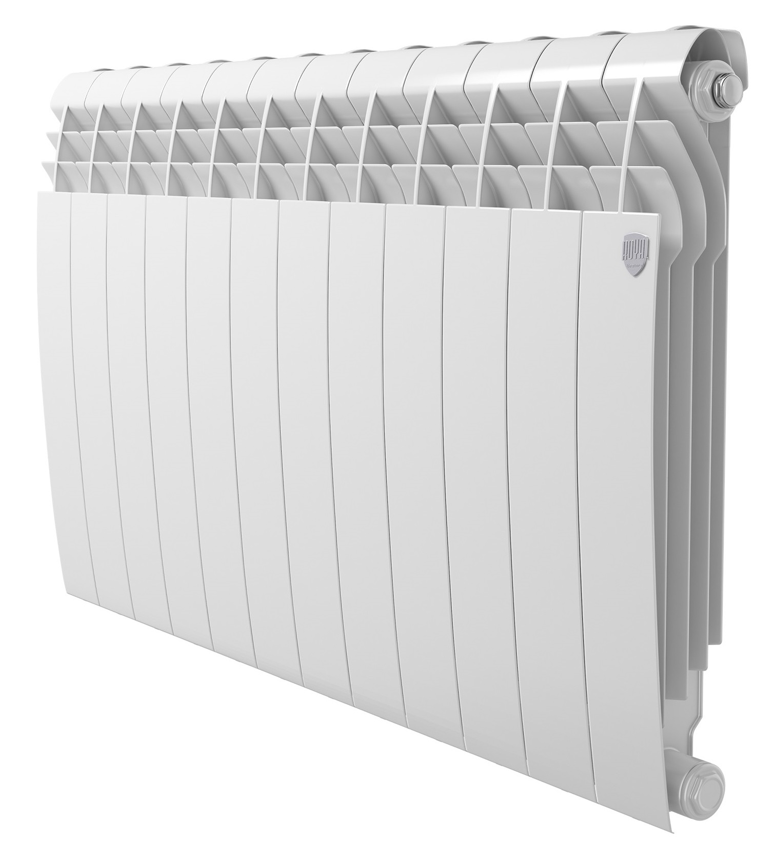 Радиатор отопления ROYAL THERMO Biliner A 500 - 12 секц. алюминиевый НС-1682218