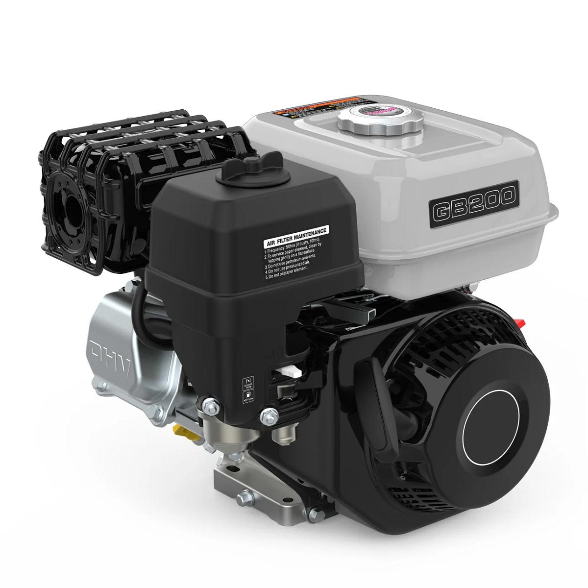 Бензиновый двигатель Evoline GB 200 6,5 л.с. (вал 20 мм) 1T90QW201EVO