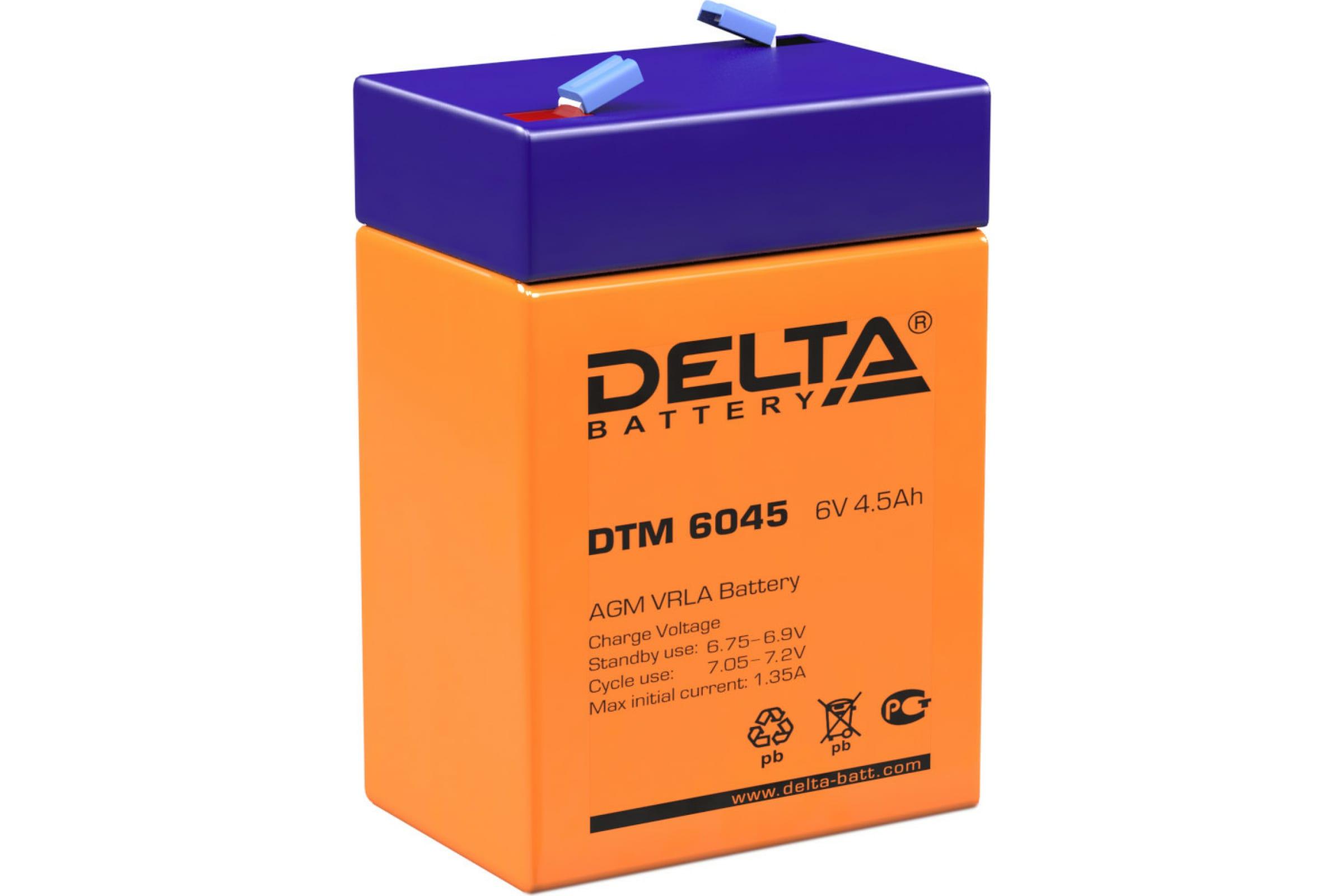 Аккумулятор Delta DTM 6045