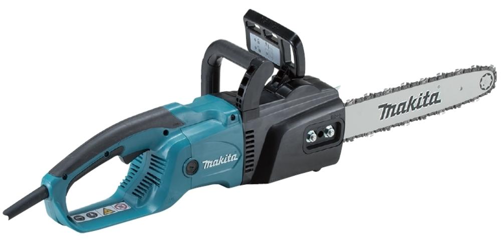 Электропила цепная MAKITA UC 3550 A продольное расположение двигателя UC3550A
