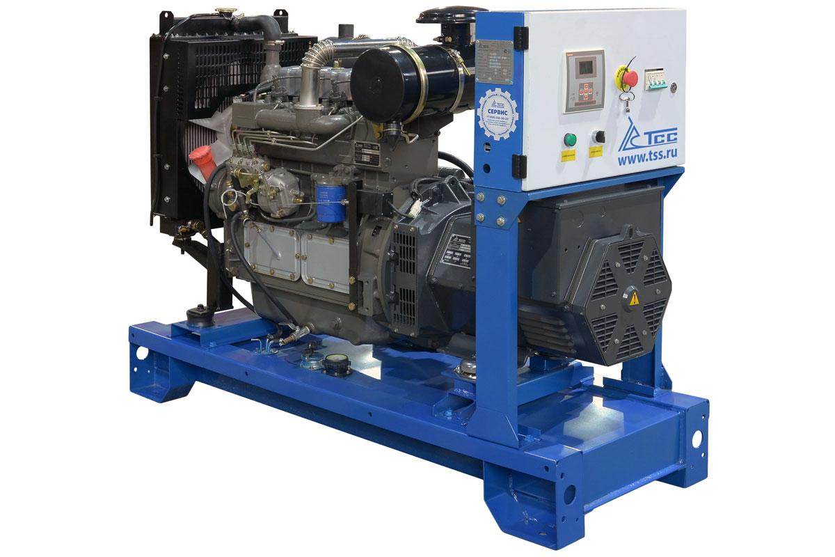 Электростанция дизельная ТСС АД- 30С-Т400-1РМ16 (TTD 42TS) открытая 035041