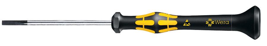 Отвертка шлицевая WERA Kraftform Micro 1578 A ESD 0,25 х 1,2 х 40 мм WE-030100 WE-030100