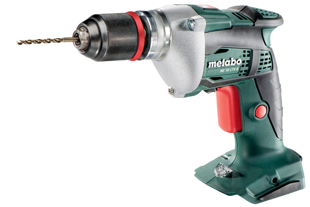 Аккумуляторная дрель-шуруповерт METABO BE 18 LTX6 без АКБ и ЗУ 600261890