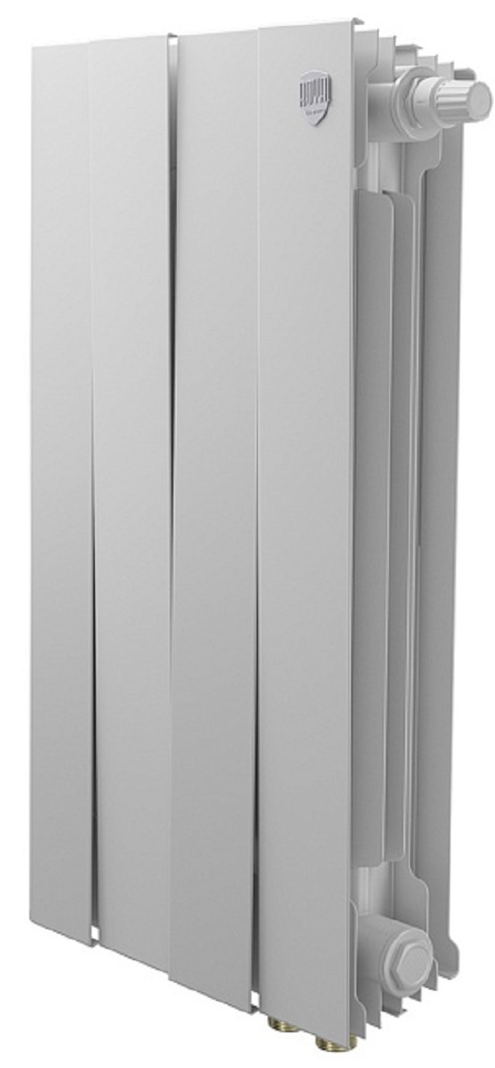 Радиатор отопления ROYAL THERMO PianoForte 500 Белый VR80-4 секц. биметаллический НС-1682370