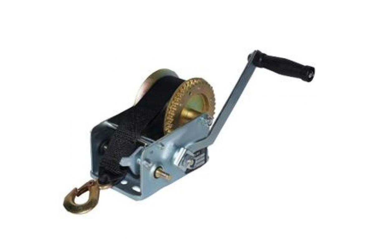 Лебедка барабанная TOR ЛН-1200W (LHW) г/п 0,5 т, длина ленты 20 м 1002217 1002217
