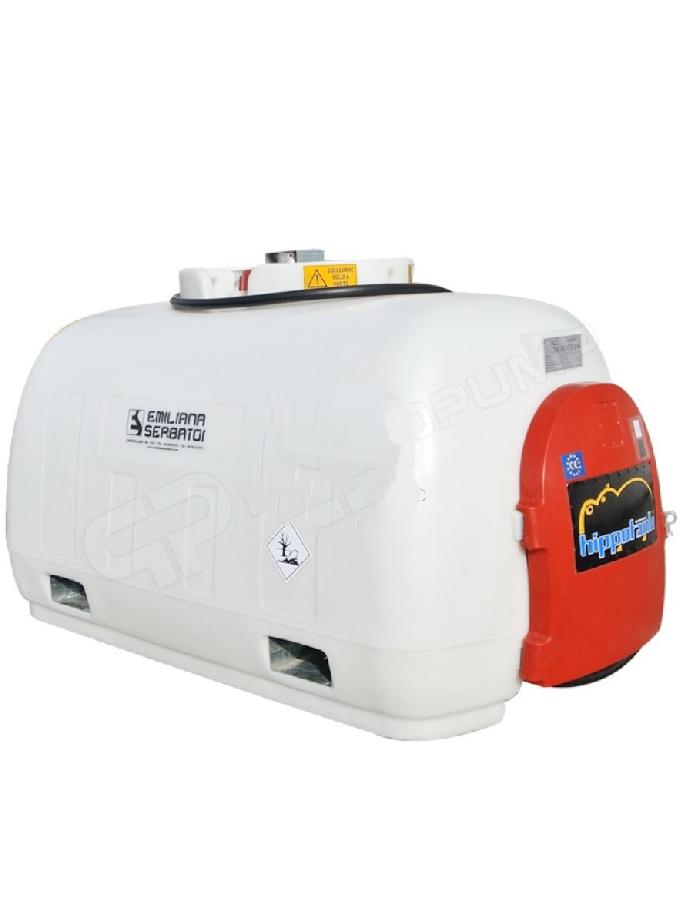 Мини АЗС PIUSI Hippotank 960 ДТ 12В - 40 л/мин, 5 м шланг, пистолет-автомат HTK980AC12V