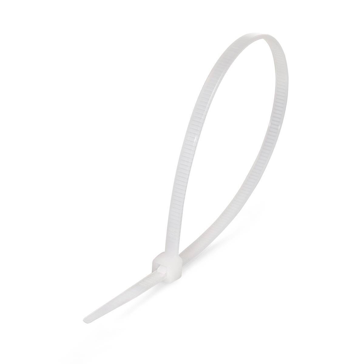 Хомут пластиковый FORTISFLEX НСС «EasyFix» 8х500 (бел) (100шт) 84809