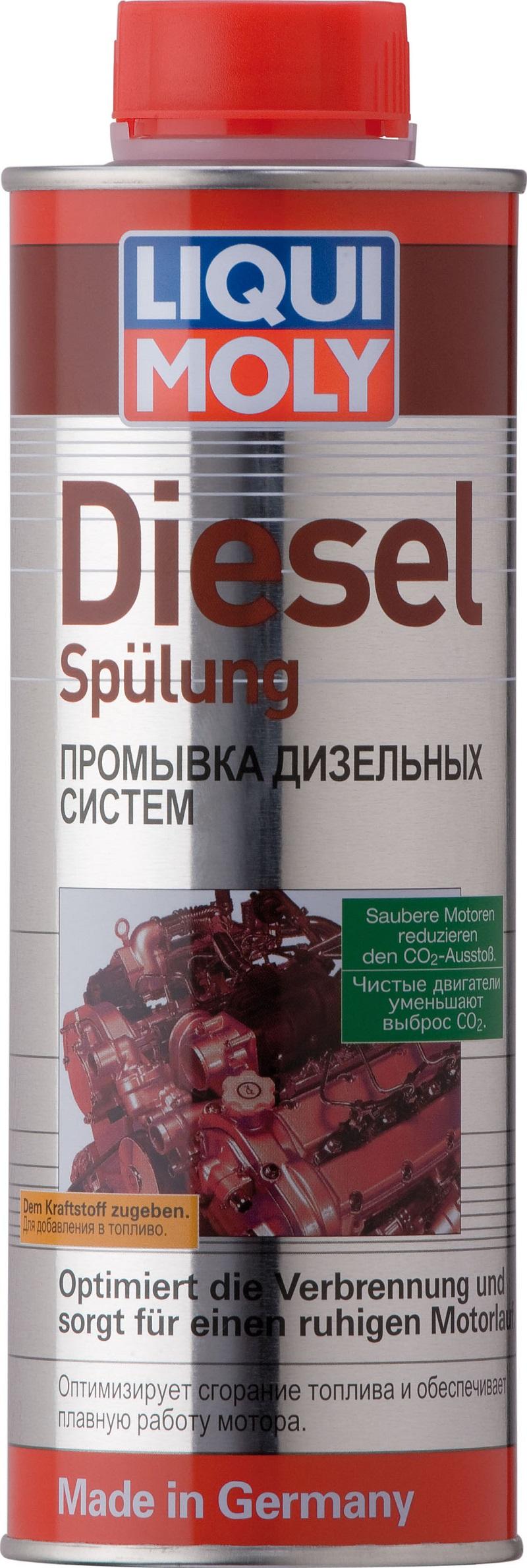 Очиститель дизельных форсунок LIQUI MOLY Diesel Spulung 0,5 л. 1912/2509/2666 2666/2509/1912