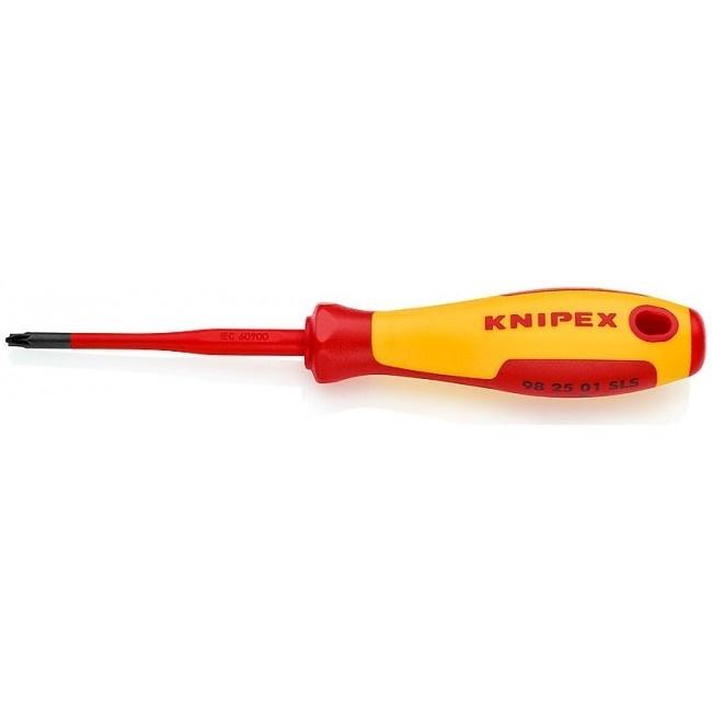 Отвертка крестовая диэлектрическая KNIPEX 982501SLS 1000 V, Plus/Minus Z KN-982501SLS