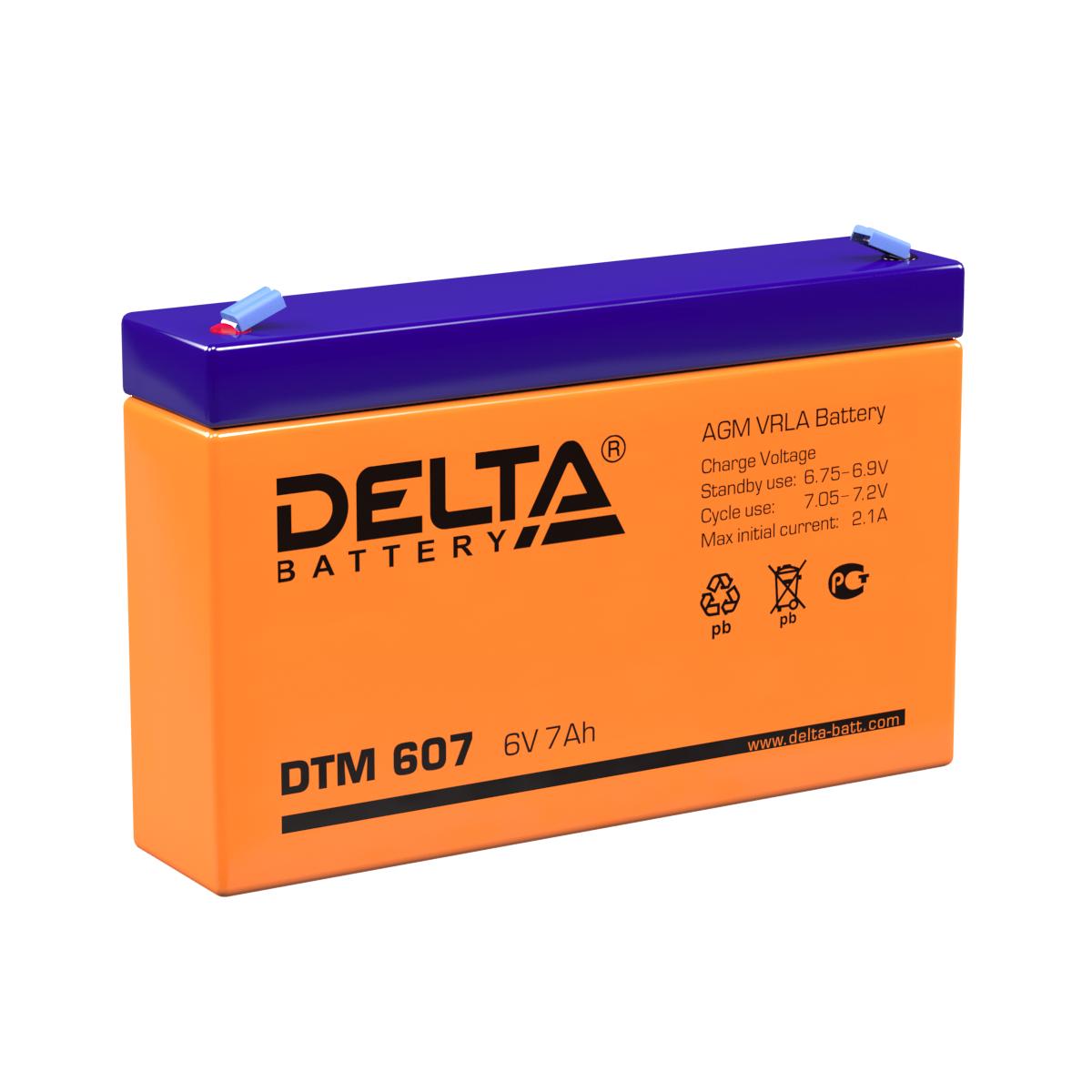 Аккумулятор Delta DTM 607